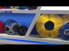 pinceau de balayage routier rouge