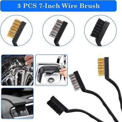 26 pièces de pinceau de détails de voiture ensemble d'outils de nettoyage de voiture pour l' intérieur