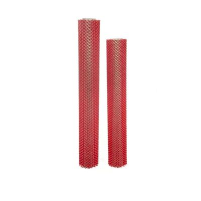 Brosses à rouleaux industriels en nylon cylindrique pour le nettoyage par bande transporteuse