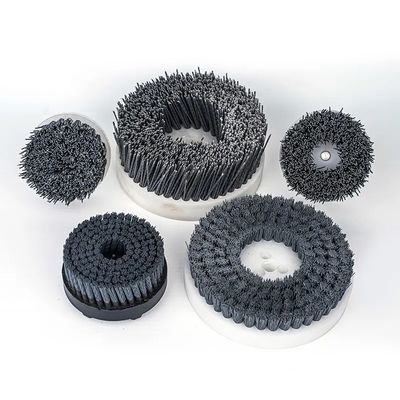 Disque de la roue de la brosse de broyeur OEM Forme ronde pour la décontamination industrielle