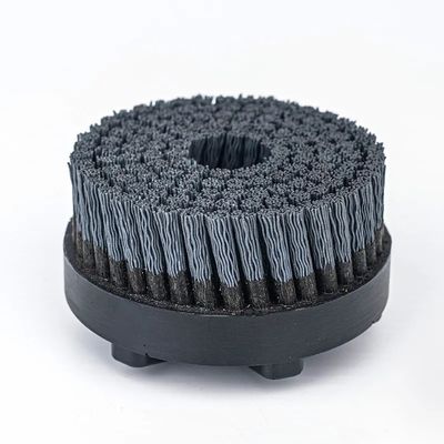 Disque de la roue de la brosse de broyeur OEM Forme ronde pour la décontamination industrielle