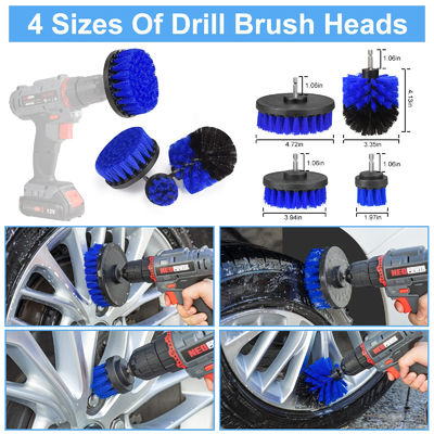Vente à chaud 23Pcs Car Détailing Brush Set Avec Sac à main Tout usage propre Pour le nettoyage intérieur, extérieur