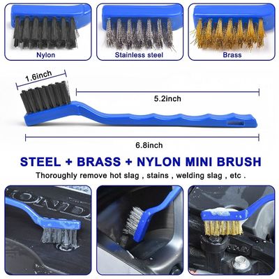 21 pièces outils de nettoyage de voiture kit de polissage des tampons d'éponge pour roues tableau de bord intérieur