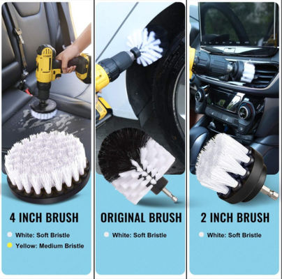 Set de nettoyage de lavage de voiture 16pcs Outils de nettoyage de voiture pour les soins de beauté de voiture
