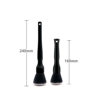 Pinceau de nettoyage de détails de voiture multifonctionnel flexible pour les surfaces extérieures