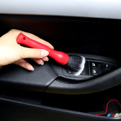 Pinceau de nettoyage de détails de voiture multifonctionnel flexible pour les surfaces extérieures