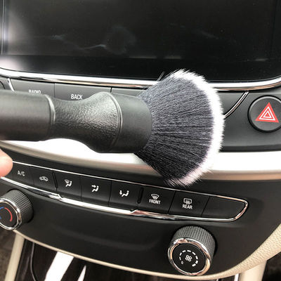 Pinceau de nettoyage de détails de voiture multifonctionnel flexible pour les surfaces extérieures