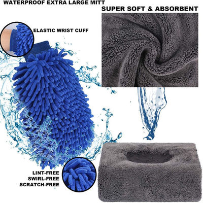Kit de soins de brosse détaillée pour voiture en microfibre OEM