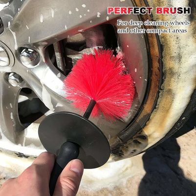 Pinceau de roue de pneu de voiture outil de décontamination