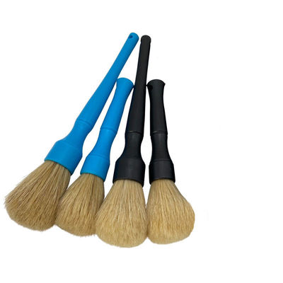 Cheveux de sanglier naturel Garde de voiture brosse détaillée 2pcs