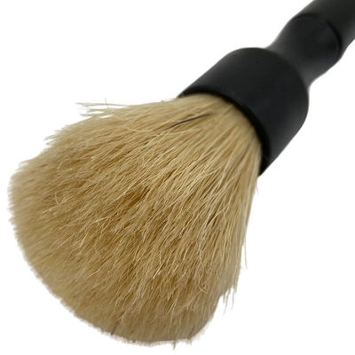 Cheveux de sanglier naturel Garde de voiture brosse détaillée 2pcs