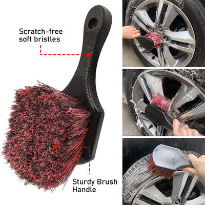 Brosse à détails pour l' intérieur de voiture multifonctionnelle 15pcs Brosse à roues à vers de laine