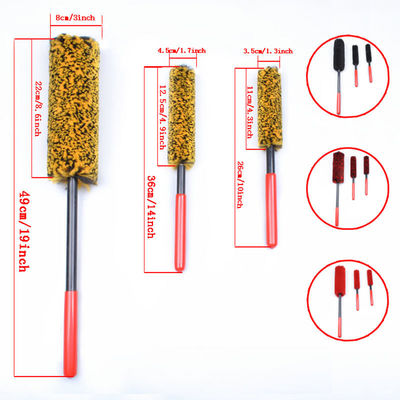 Une brosse à roues en microfibre superfine