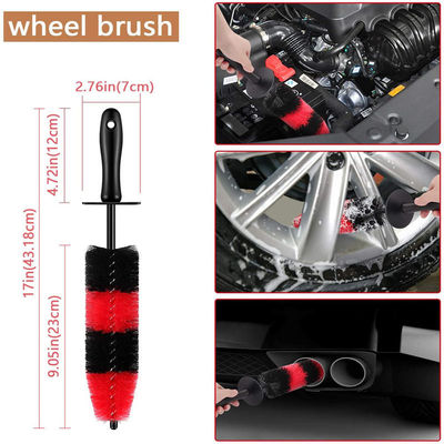 Odm Cochons brosses à cheveux Kit détaillant la voiture pour pneus de ventilation