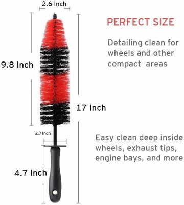 12PCS Auto Car détaillant le kit d'outils de nettoyage de ventilation de brosse pour le tableau de bord de pneus intérieur extérieur