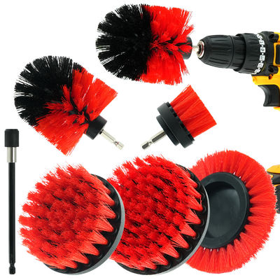 7 Paquet de pinceau de forage ensemble d' accessoire de pinceau de lavage de voiture