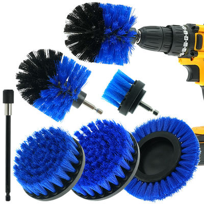Des pinceaux de nettoyage à forage pour le lavage des roues des voitures et des pneus, des jantes de pneus, des surfaces de salle de bains, des sols, des toilettes et de la cuisine