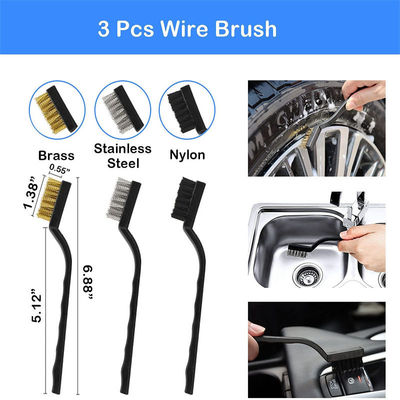Un kit de brosse personnalisé pour automobile pour les détails