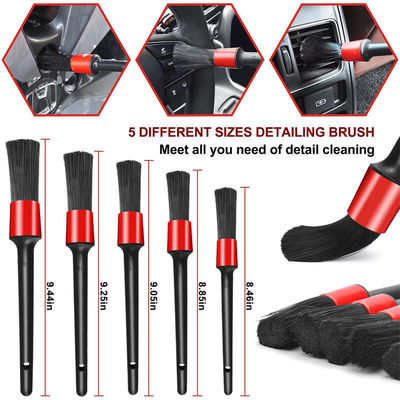 18PCS Détails de voiture Kit de pinceau de maquillage