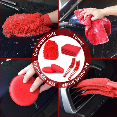 18PCS Détails de voiture Kit de pinceau de maquillage