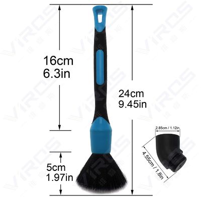 Pinceau de peinture pour auto en microfibre pour le nettoyage intérieur