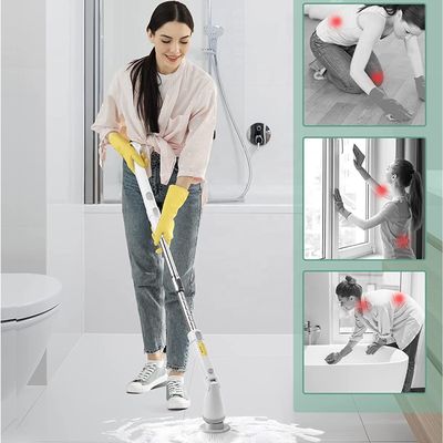 Purificateur électrique à batterie, brosse à nettoyer 2500mAh
