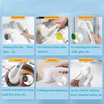 Salle de bains Nettoyage électrique brosse épurateur de baignoire sans fil IPX7