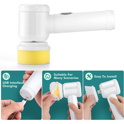 Pinceau de nettoyage électrique pour les carreaux de salle de bain 800mAh