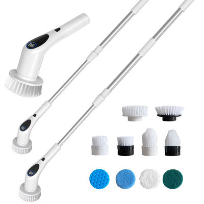 Nettoyeur de douche à brosses électriques rotatives interchangeables 320 tours par minute