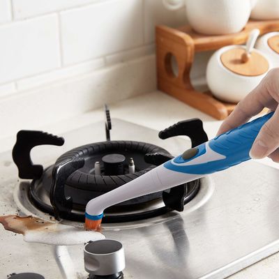 Pinceau de nettoyage électrique oscillant Purificateur à rotation portatif pour chaussures de cuisine