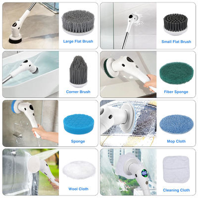Nettoyage automatique des carreaux par pinceau électrique rotatif multifonctionnel