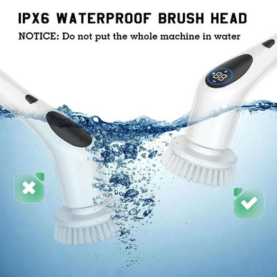 9En brosse de nettoyage électrique Spin Scrubber pour salle de bain baignoire carreaux de sol cuisine
