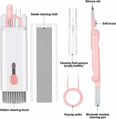 Kit de stylos de nettoyage de clavier pour ordinateur portable 7 en 1