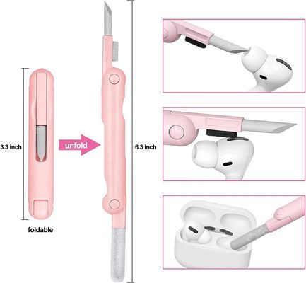 Kit de stylos de nettoyage de clavier pour ordinateur portable 7 en 1