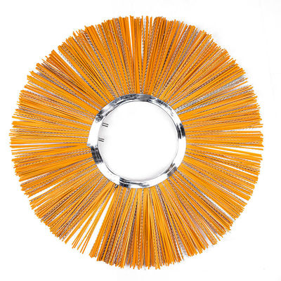 Rings en plastique Poly rue balayage pinceau drainage balayeur balayeur 375mm