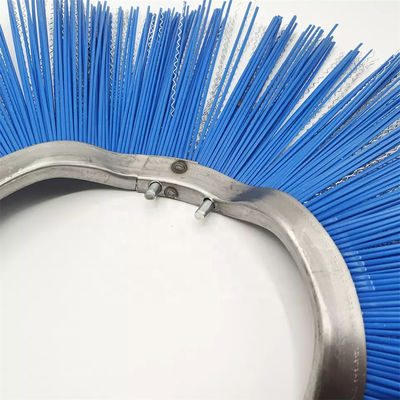 Pinceau de balayage de rue en acier galvanisé certifié ROHS ODM