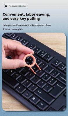 Kit de brosse à dents rétractable pour clavier d'ordinateur pour écouteurs 10 en 1