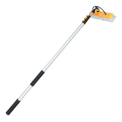 Nettoyeur de brosses de panneaux solaires légers et extensibles pour le lavage des toits 12m