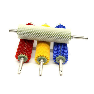 Pinceau à rouleaux en nylon industriel rotatif sur mesure
