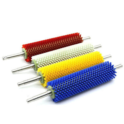 Pinceau à rouleaux en nylon industriel rotatif sur mesure