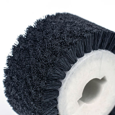 Brosses à rouleaux industriels en spirale à poils de cheval