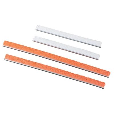 Pinceau à bandes industrielles en métal pour nettoyer et polir la poussière des escaliers mécaniques