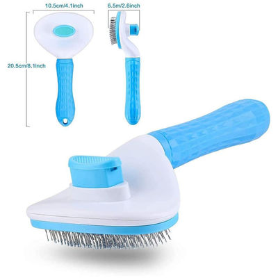 Antibactérien Pet brosse de nettoyage plus lisse Animaux de compagnie auto-nettoyer pour les chiens la chute des poils