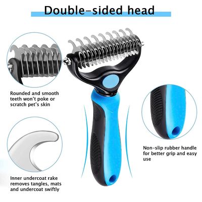 Coupe de cheveux en PET, brosse de nettoyage, peigne à chiens et chats