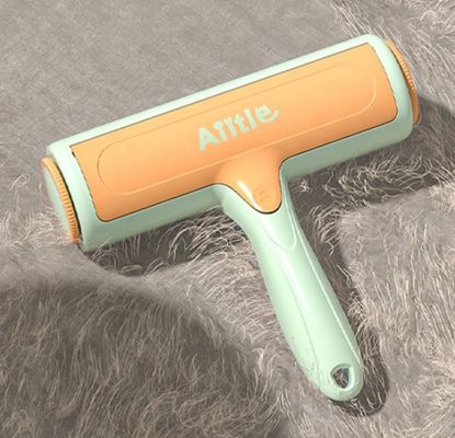 Brosse de nettoyage en PET réutilisable épilateur de silicone pour animaux de compagnie Brosse à rouleaux de fourrure automatique
