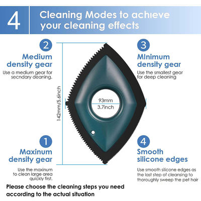 Dépilateur pour chat PET Brosse à nettoyer avec pinceau en plastique