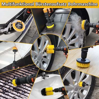 7 pièces de broyeur brosse Power Scrubber Nettoyage pour les jantes de voiture cuisine