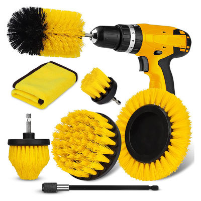 7 pièces de broyeur brosse Power Scrubber Nettoyage pour les jantes de voiture cuisine