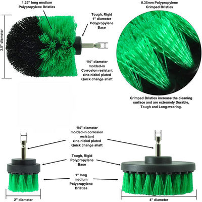3 Paquet de nettoyage de pinceau de fixation ensemble de tous les usages de forage Kit de nettoyage pour la cuisine