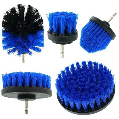 5pcs outils de nettoyage ménagers kit de voiture détaillant pinceau de forage pour le nettoyage des tapis